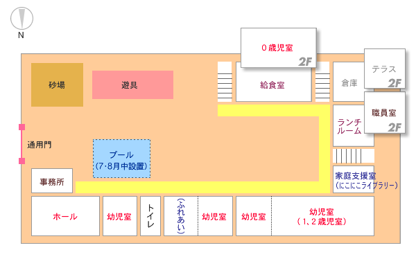 園舎見取図